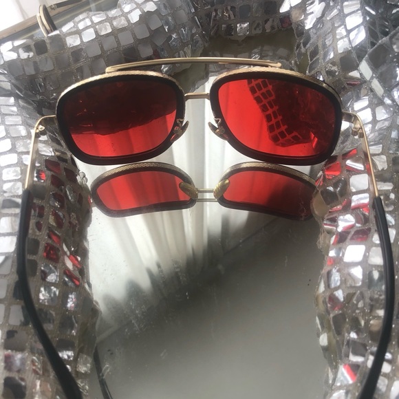 Oversized Sunglasses Women Fashion Luxury Big Sunglasses UV400 Protection - Picture 4 of 4